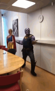 Funny Random Dancing Thanos GIF