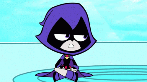 Funny Raven Eye Roll GIF