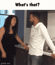 Funny Romance Turns Into A Fight GIF