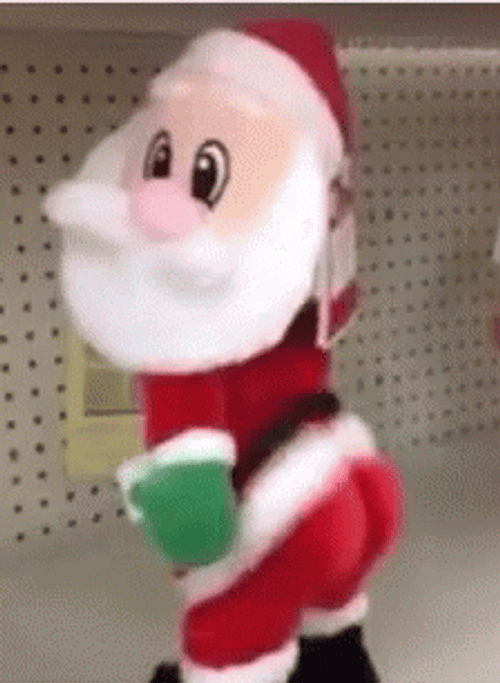 Funny Santa GIF