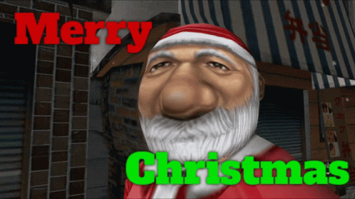 Funny Santa Claus Merry Christmas Meme GIF