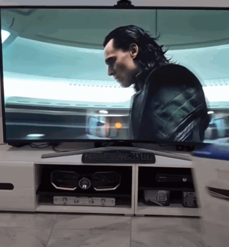 Funny Scene Introducing Playstation GIF