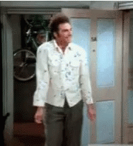 Funny Seinfeld Shivering GIF