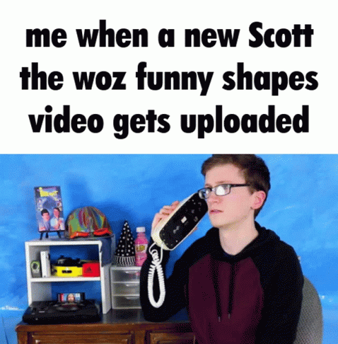 Funny Shapes Scott The Woz Shocked GIF