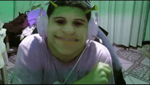 Funny Shrek Face Swap Dancing GIF