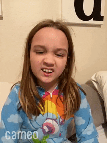 Funny Side Eye Meme Of Teen Girl GIF