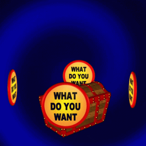 Funny Skeleton Cartoon What Do You Want GIF