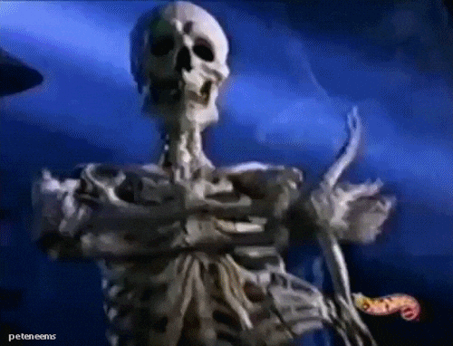 Funny Skeleton Thumbs Up GIF