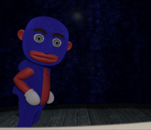 Funny Sonic The Hedgehog Mascot Dancing Performance GIF