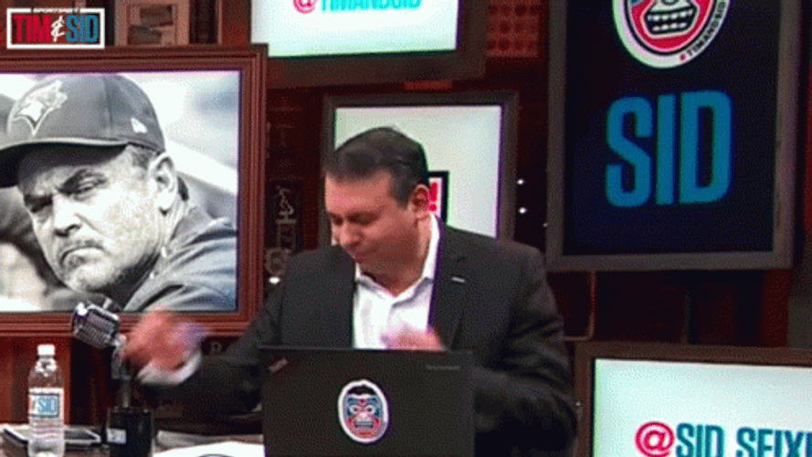 Funny Sports Anchor Head Explode GIF