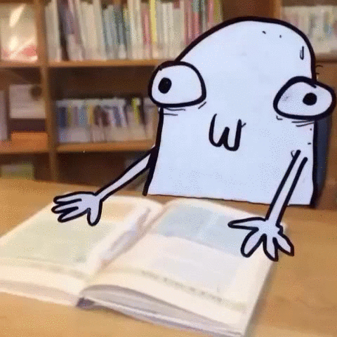 Funny Studying Reactions GIF