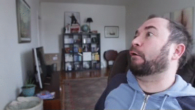 Funny Surprise Shocked Reaction GIF