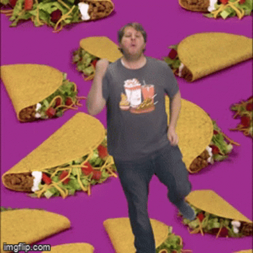 Funny Taco Tuesday Dancing Guy GIF