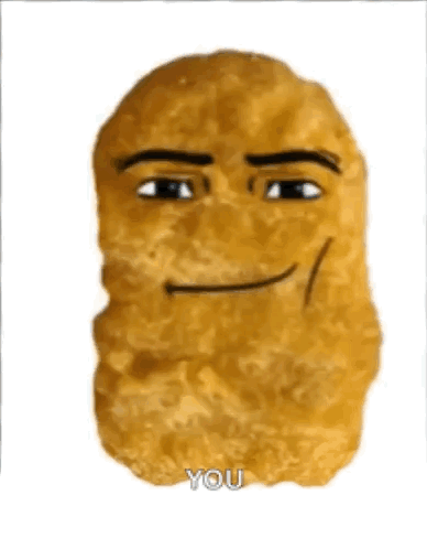 Funny Talking Nugget Meme GIF