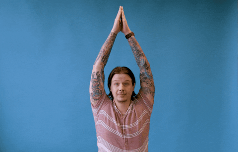 Funny Thank You Very Much Spread Hands GIF