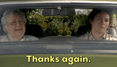 Funny Thanks Again Comedy GIF