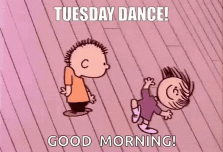 Funny Tuesday Dance Animation GIF 