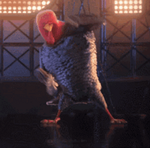 Funny Turkey Jake Freebirds Dancing GIF