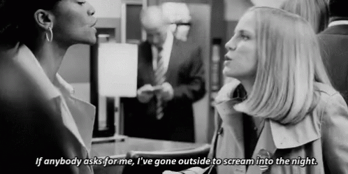 Funny Veep Amy If Anybody Asks For Me GIF