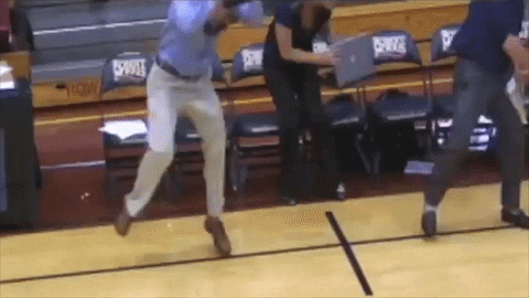 Funny Volleyball Coach Yes GIF