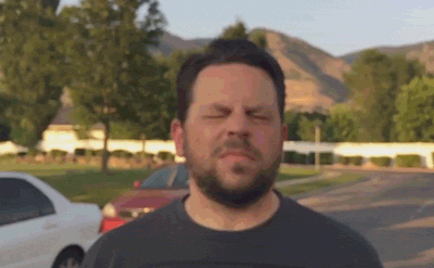 Funny Water Balloon Face Throwing Fail GIF