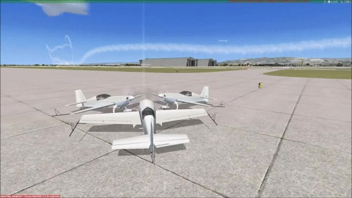 Funny Weird Plane Runway GIF