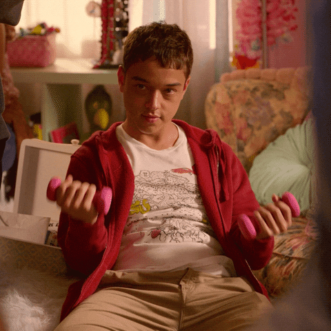 Funny Workout On My Block GIF