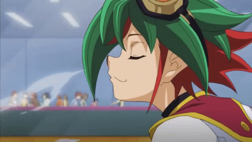 Funny Yuya Sakaki Sniffing Wonderful Smells GIF