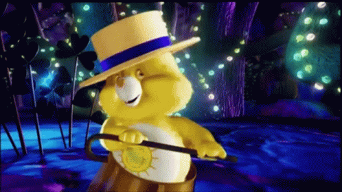 Funshine Care Bear Dancing GIF