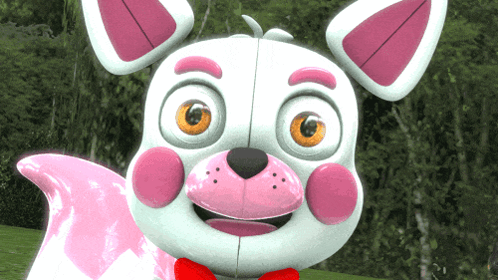 Funtime Foxy Baby Face GIF