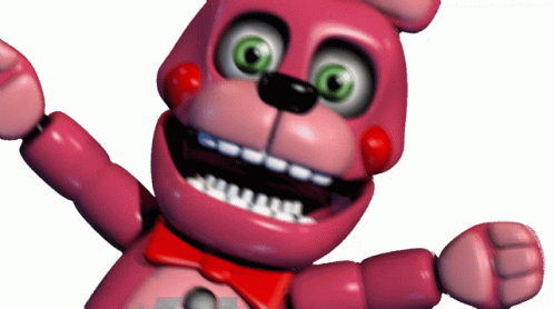 Funtime Foxy Hopping Happily GIF