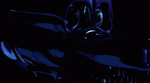 Funtime Foxy In The Dark Looking GIF