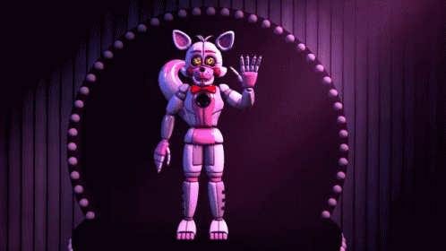 Funtime Foxy On Stage GIF