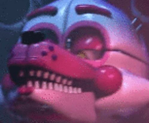 Funtime Foxy Raising Eyebrows GIF