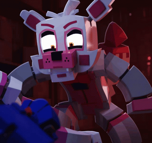 Funtime Foxy Ready To Attack GIF