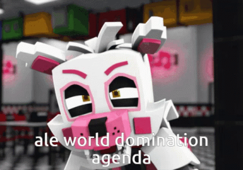 Funtime Foxy World Domination Agenda GIF