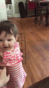 Furious Baby Girl GIF