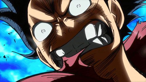 Furious Luffy Gear 3 GIF