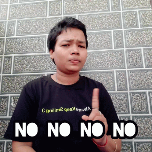 Furry Brows Nope Meme GIF