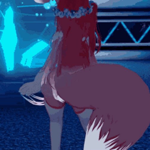 Furry Dancing Her Waist GIF