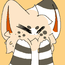 Furry Opening And Closing Mouth GIF