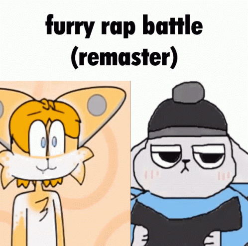 Furry Rap Battle Remastered Animation GIF