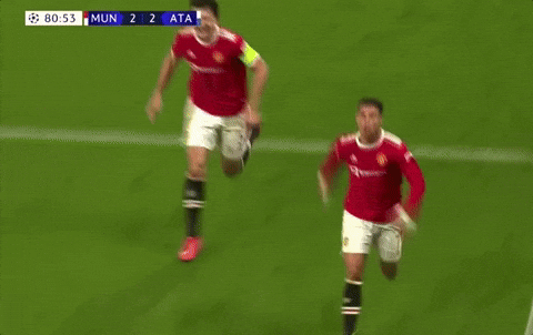 Futbol Cristiano Ronaldo Kneeling Slide Celebration GIF