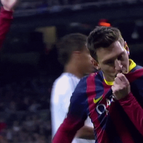 Futbol Lionel Messi Rallying The Crowd GIF