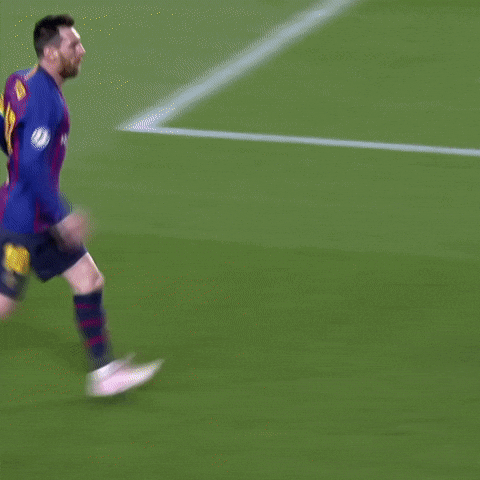 Futbol Star Lionel Messi Slide Celebration GIF