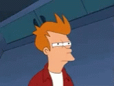 Futurama Philip Fry Twitching Eyes GIF