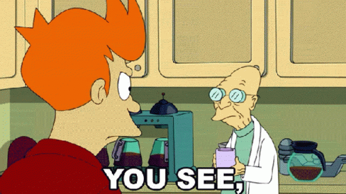 Futurama Professor Fansworth Passive Response GIF