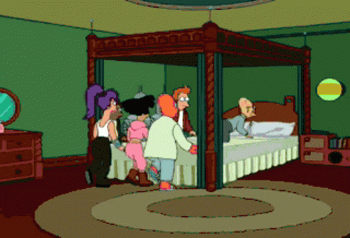 Futurama Characters Feast Your Eyes GIF