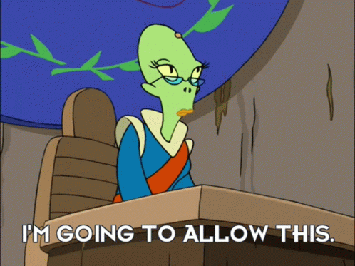 Futurama I'll Allow It GIF