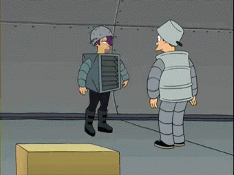 Futurama Robot Dance GIF
